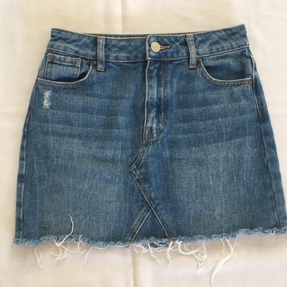 3 Denim Mini Skirts - Picture 6 of 8